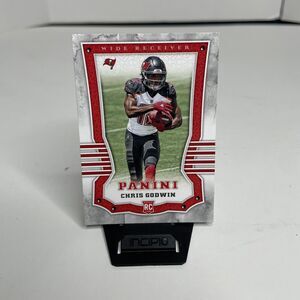 2017 Chris Godwin #141 Panini Rookie Card RC Tampa Bay Buccaneers